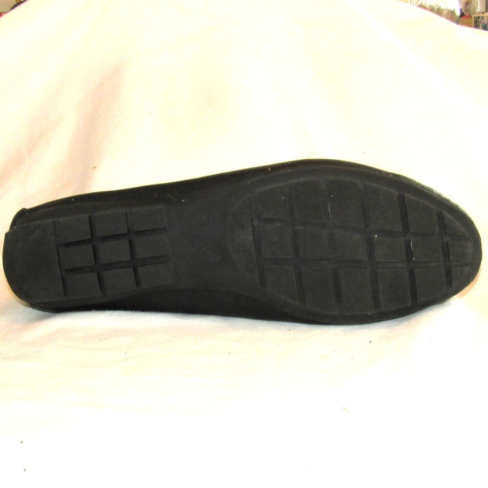 VANELi Aiker Black Leather Driving Shoes With Buckle Size 9.5W - Picture 7 of 12